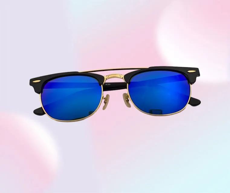 Nouveau club de qualité supérieure Lunettes de soleil Hommes Femmes Marque Designer UV400 Master Lunettes Lunettes de soleil classiques Conduite Semi Rimless rd3816 sq3529152