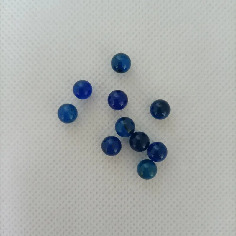 6mm Terp Pearl Bead Smoking Insert Quartz Dab Ball Red Yellow Green Blue Black Spinning Beads For Nail Banger Water Bong