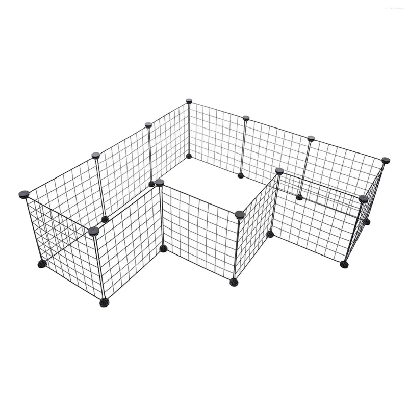 Porteurs de chats chien plafn exercice portable stylo intérieur extérieur petit animal cage bricolage 12 panneaux clôture pour animaux de compagnie pour hamster hérisson