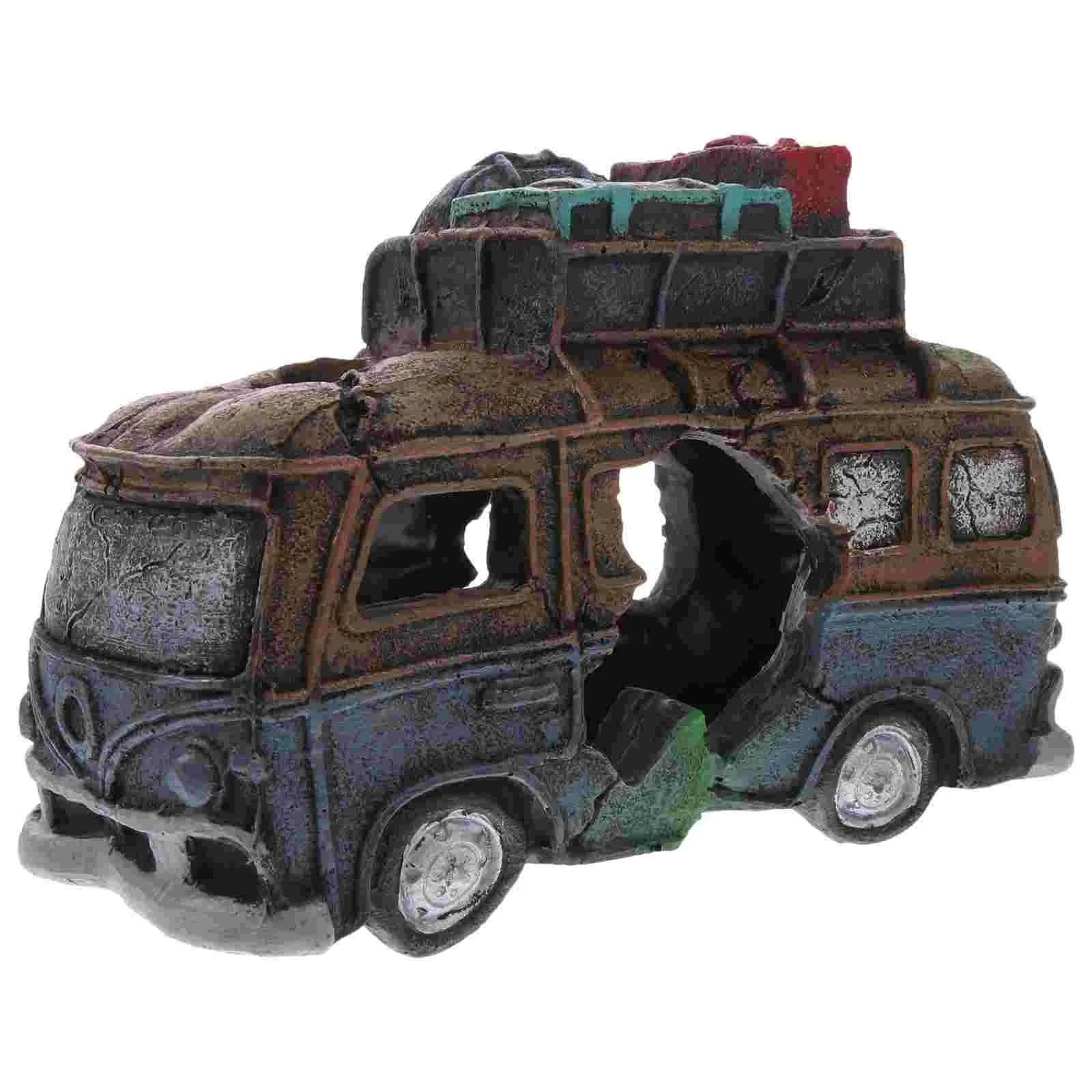 Décorations bateau Pirate aquarium grotte tortue cachette voiture Auto voiture accessoires voitures accessoire décorations Auto voiture