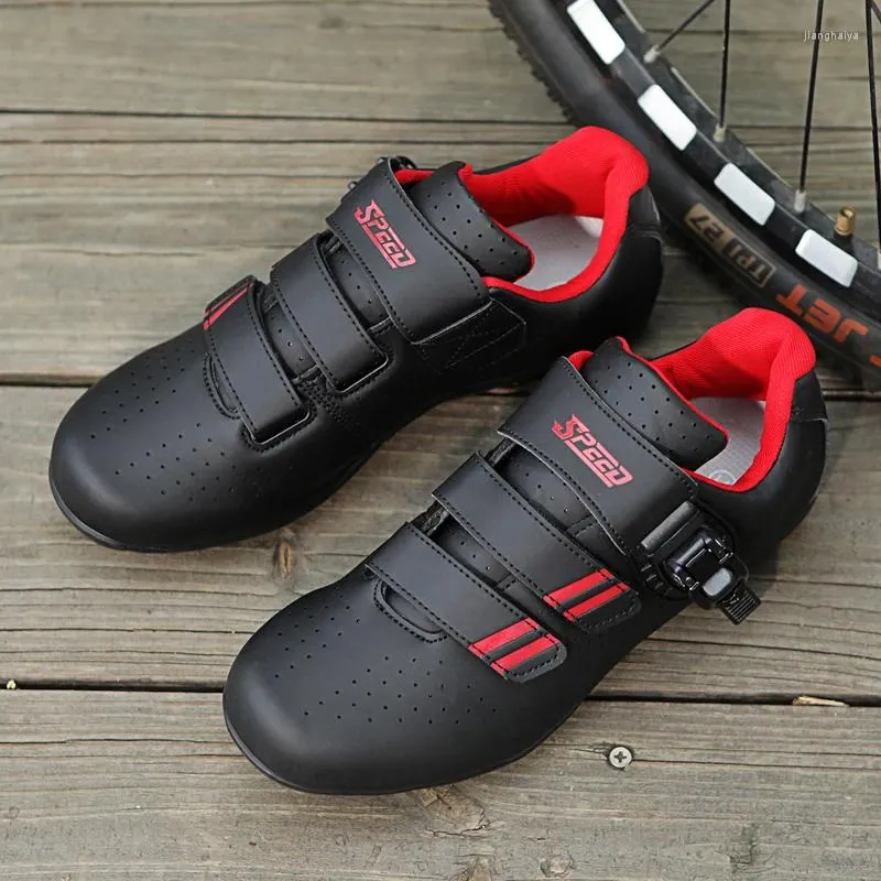 أحذية ركوب الدراجات للرجال صيف 2024 أزياء التنفس الرياضة الرياضة المرأة على الطريق أحذية MTB Mountain SPD أحذية الأحذية