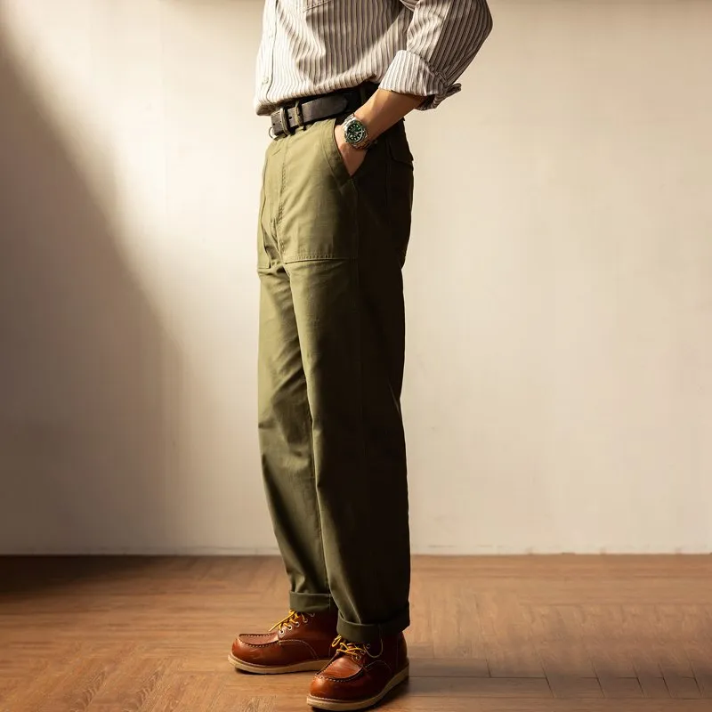 MOV BAKER PANTS LEAF GREEN　③ Namu Shop - Kaptain Sunshine Baker Pants - Green