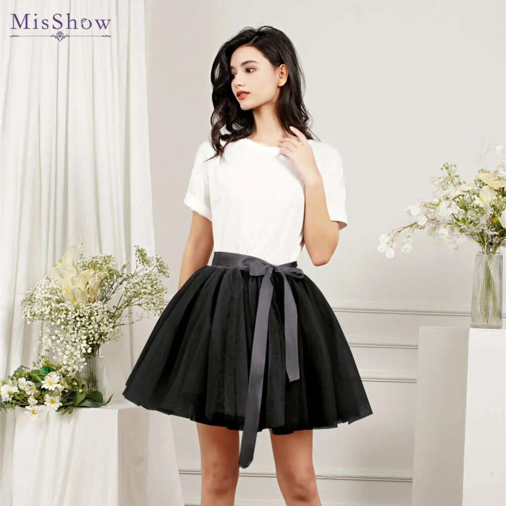 Tulle Midi Skirts Womens Layered Tulle Skirt, Ballet Tutu