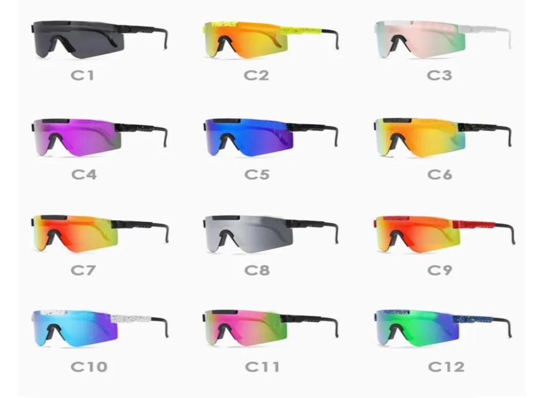 Sommer Mode Mann polarisierte Sonnenbrille Film Dazzle Linse Sports Mirror Cycling Brille Brille Frau 22Color Outdoor Windproof Sun9116627