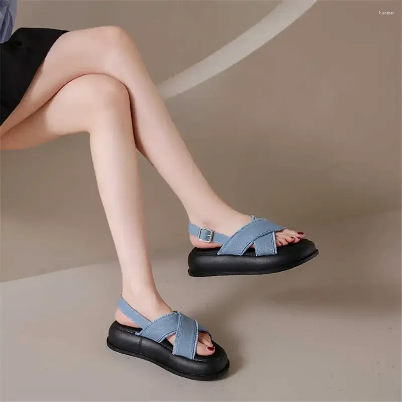 Slippers Slip-resistant Round Foot Slipper House Ladies Shoes Sandal Due To Women Sneakers Sport Overseas Supplies