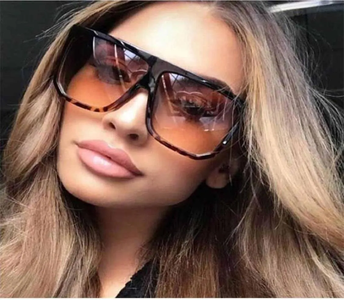 Solglasögon Sexig fyrkantig sungod glasögon kvinnor modemärke överdimensionerade solglasögon kvinnliga svartbruna nyanser för män damer lunette f9491794