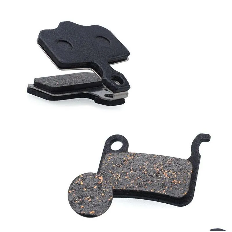 Cykelbromsar 200 par hart MTB Cykelcykel Semi Metal Disc Brake Pads Pad för BB5 M355 M446 Del Tillbehör Drop Delivery Sports DH1KC