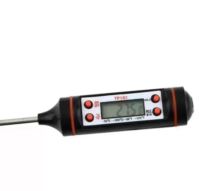 Food Grade Digital Cooking Food Probe Meat Kitchen BBQ Selectable Sensor Thermometer Portable Digital Cooking Thermometer