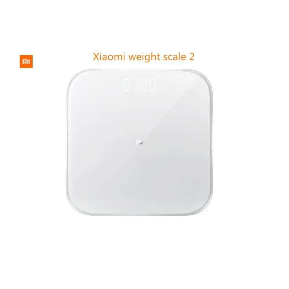 Skale Oryginalne Xiaomi Mi Smart Scaging Scaging Xiaomi Skala elektroniczna Skala elektroniczna Xiaomi Scale 2