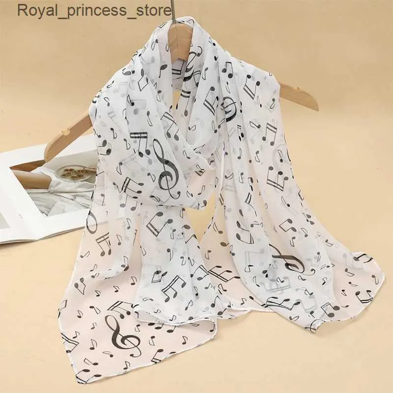 Foulards Nouvelle mode féminine foulard en soie impression conception châle élégant bandeau confortable bandeau bandeau en mousseline de soie musulman emballage écharpe Q240326