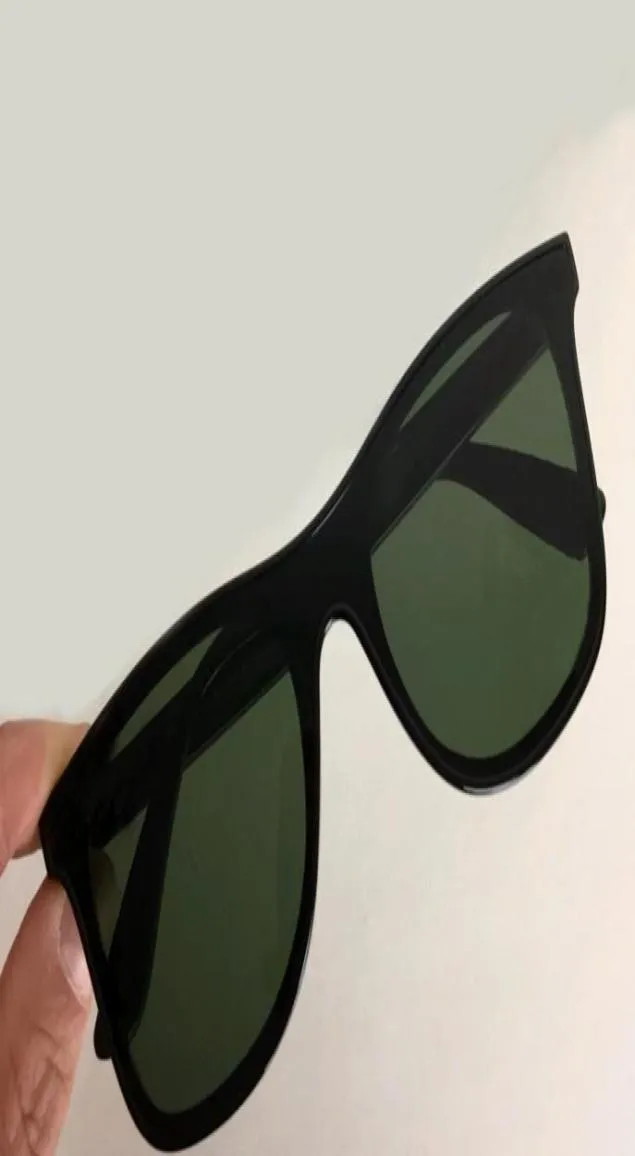 Vintage Sunglasses Black Green Lenes Sun Glasses Sport Sunglasses Unisex Gafas de Sol Fashion Accessories Eyewear with Box1269597