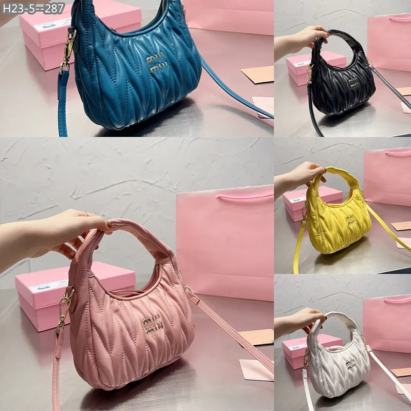 Top Quality Women'S Handbag Luxury Handbag Designer Single Shoulder Women'S Bag Leather Pocket Crossbody Bag Bucket Bag Multiple Colors