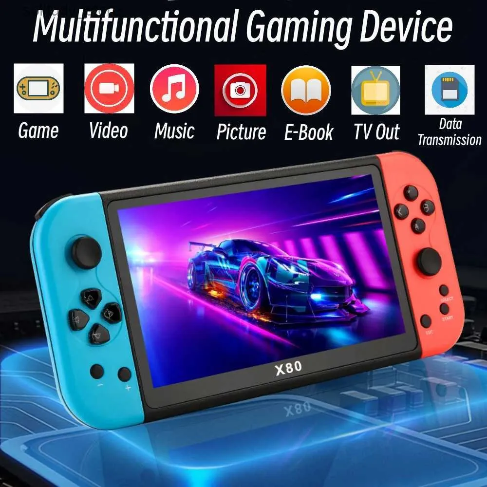 Handheld Game Console 3.5 Inch Pro Retro Games Consoles Built-in...