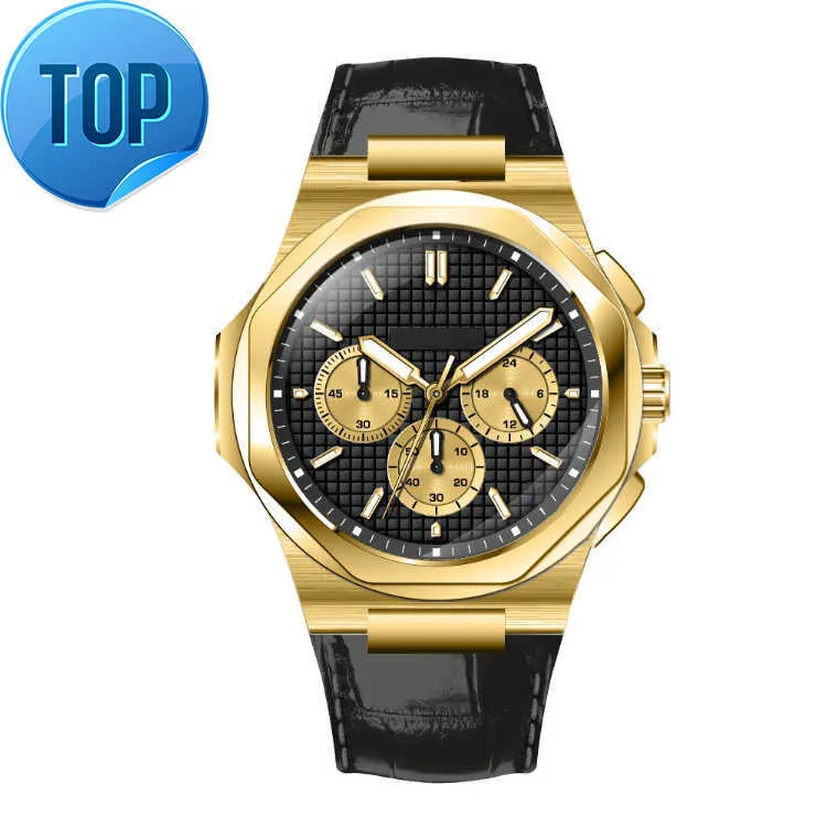 Imported leisure quartz watchmontre homme hombre moissanite watch Fashion reloj