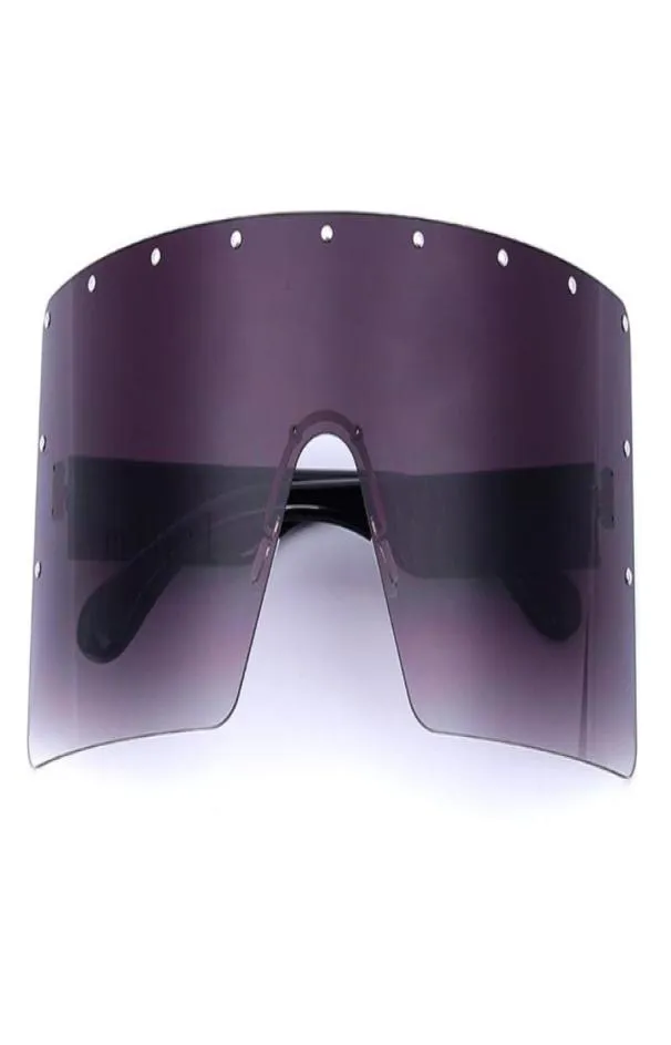 Okulary przeciwsłoneczne Women039s Zakrytacja marki projektant mody przezroczyste kryształowe okulary przeciwsłoneczne 2021 Błyszcząca czarna NX6404175