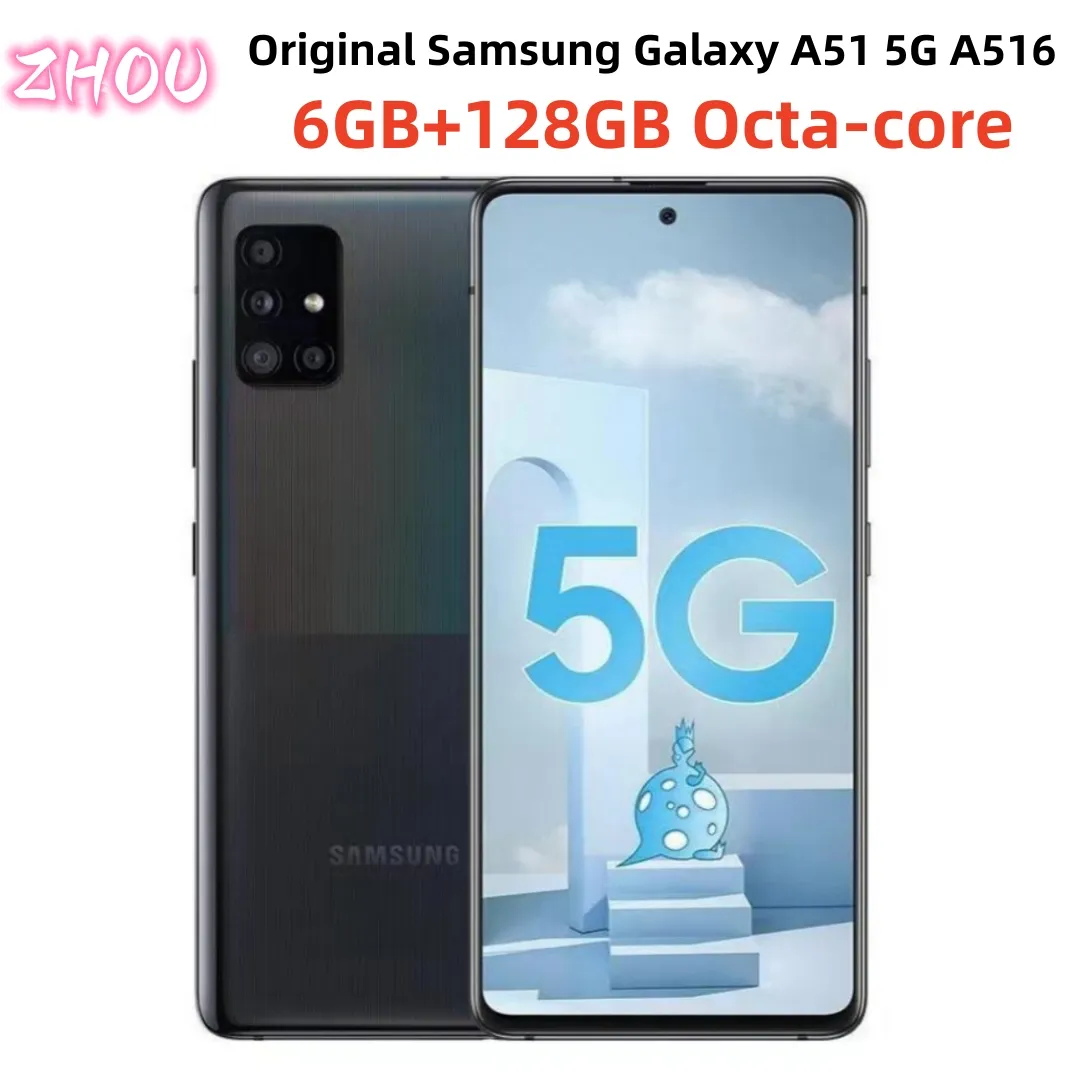 Refurbished Samsung Galaxy A51 5G A516 Inches 128GB ROM 4G LTE