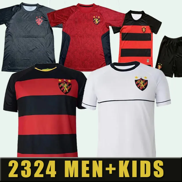 Мужские футбольные майки Sport Club do Recife 2023 2024S-2XL SABINO LUCIANO 2023 EWERTHON RAY VANEGAS JADERSON EZEQUIEL WATSON Футболки для футбола на выезде для третьей тренировки