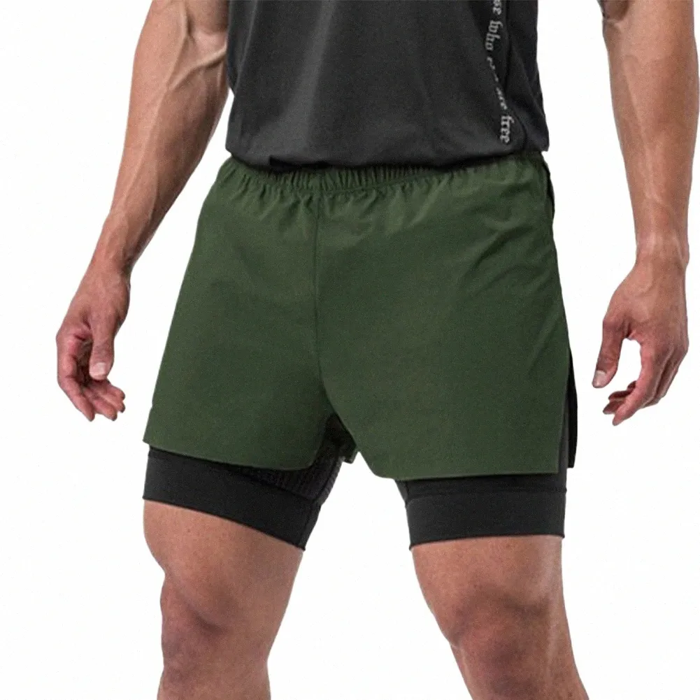 Comfortabele Oefening Jogging Heren Shorts Broek Casual Gym Hoge Stretch Losse M-3XL Medium Taille Polyester Korte j2Qb #