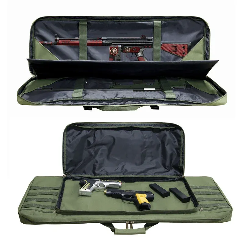 Torby 36 -calowe rozmiar wewnętrzny podwójny karabin miękka torba pistoletowa idealna do przechowywania pistoletu w pistolecie karabinu