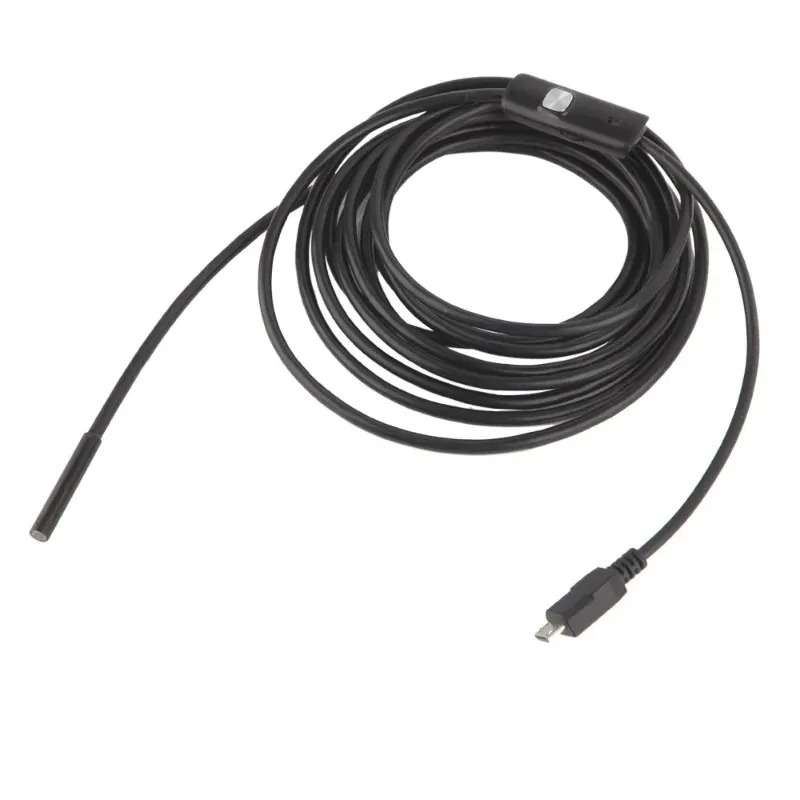 NOUVEAU 2024 5,5 mm Haute définition Android Mobile Phone Android Endoscope Video Industrial Pipeline Car Endoscope 1M