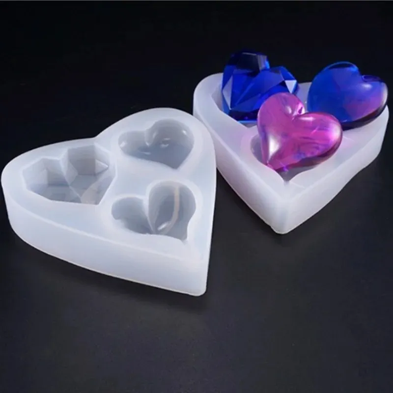 3D Cloud Shape Chocolate Silicone Mold Mousse Fondant Ice Cube Mould Pudding Candy Soap Candle Molds Baking Cake Decoration