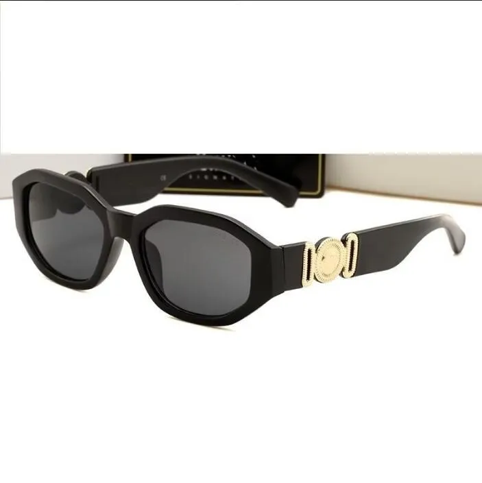 Lunettes de soleil de luxe pour homme femme unisexe designer lunettes de soleil lunettes de soleil rétro petit cadre design de luxe UV400 qualité supérieure avec boîte