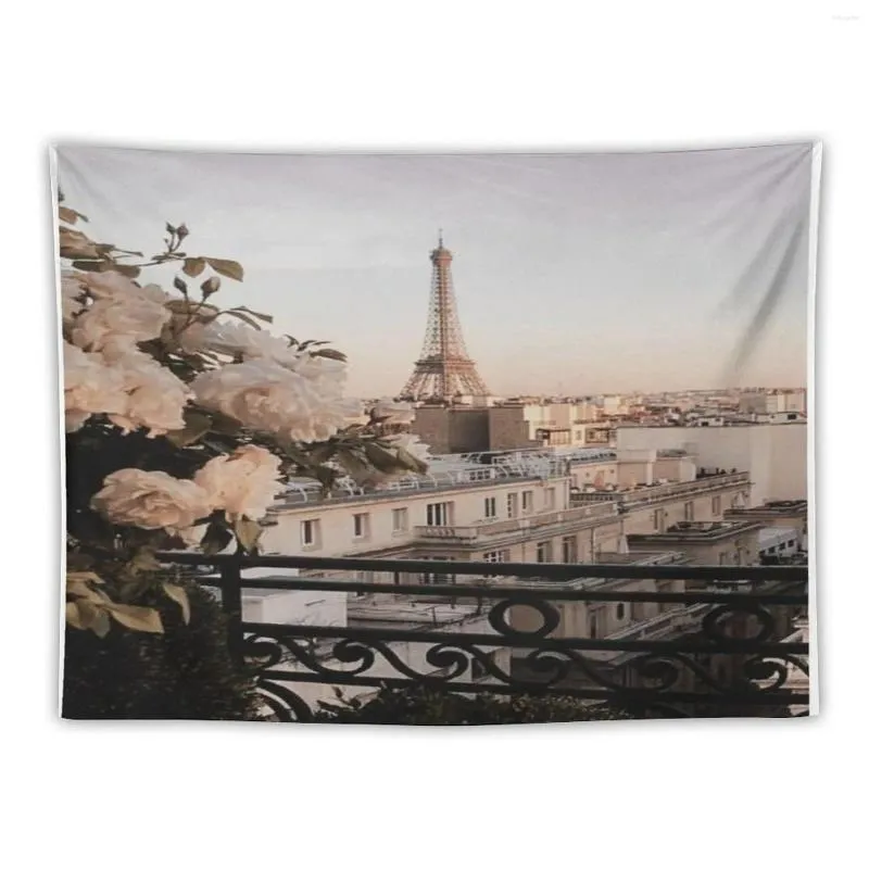 Tapestries PARIS LOVE Tapestry Anime Decor Decoration For Home Accessories Room Korean Style