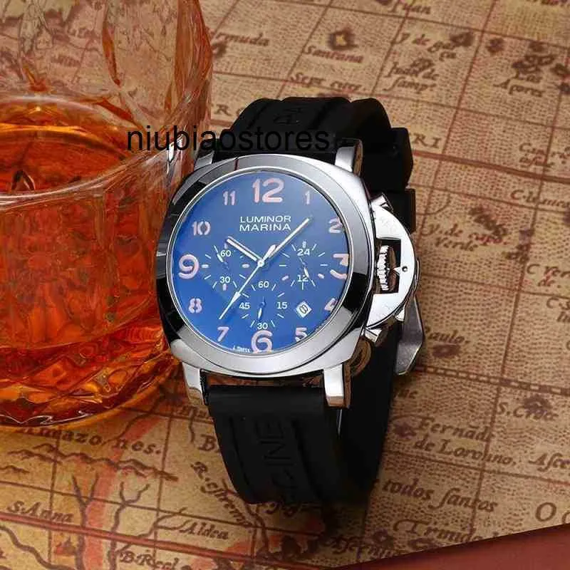 Orologi da uomo di marca di lusso Panerai Top Fashion cinturino per orologio data multifunzione orologi da polso impermeabili casual in acciaio inossidabile automatico