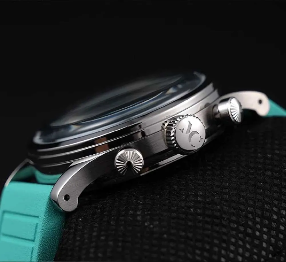 MYSTERIOUSCODE 38MM Men's Chronograph analog watch