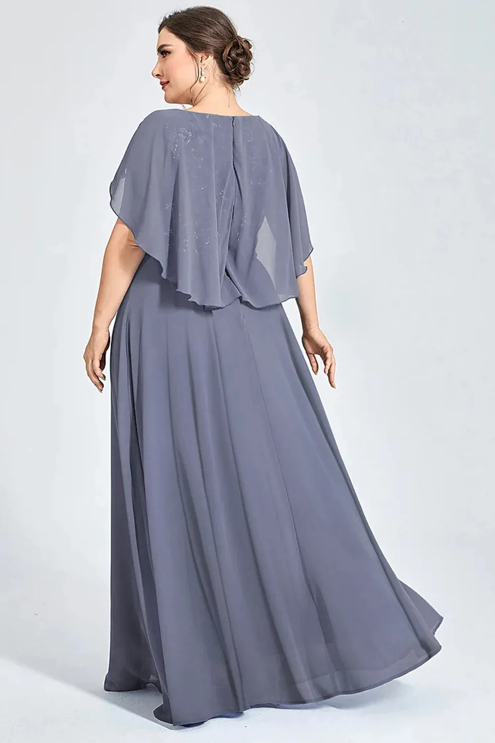 Dress Deals Cape Overlay Maxi Dress Max Mara Sheer-overlay Silk