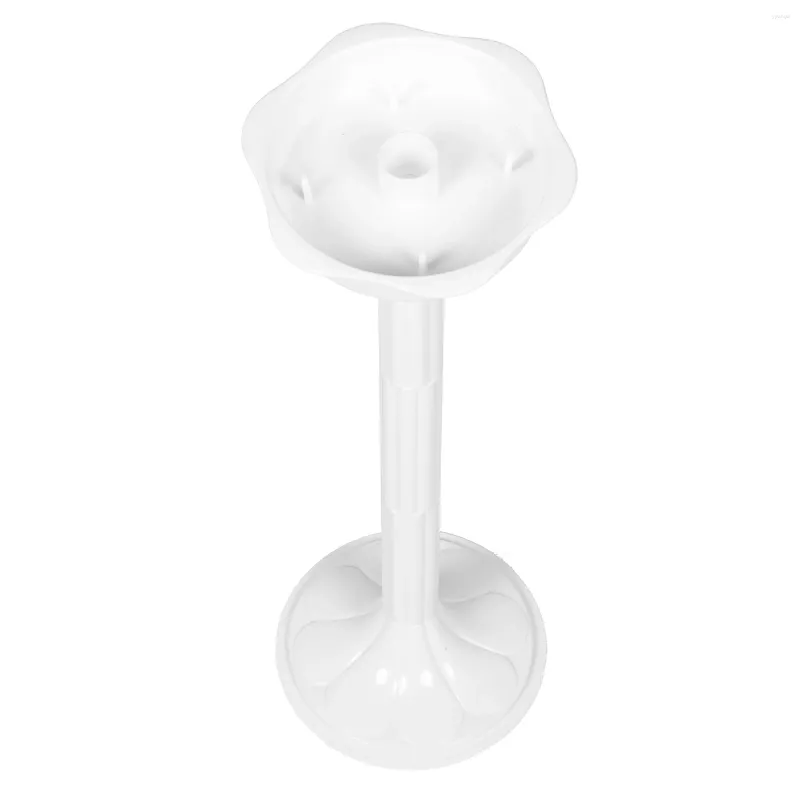 Portacandele Pianta Luyinhuatai Decorativo Colonna romana Decorazione esterna Vaso da fiori in plastica Supporto per interni Bianco