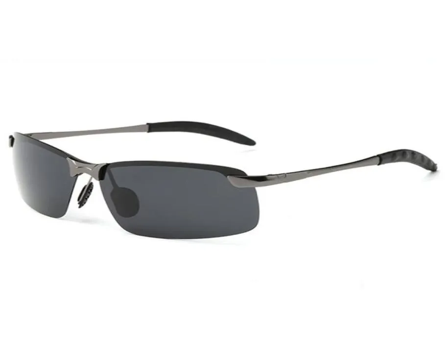Sonnenbrillen für Männer, Vintage-Sonnenbrille, modische polarisierte Sonnenbrille für Herren, luxuriöse Polar-Sonnenbrille, trendige randlose Designer-Sonnenbrille 31931519