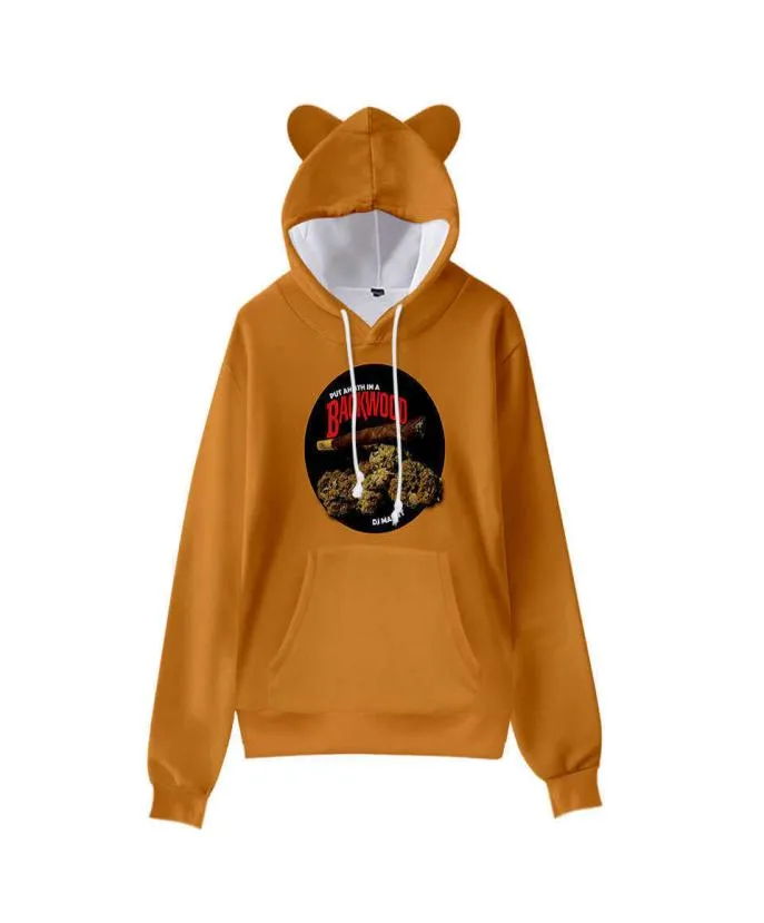 2 till 14 år barn hoodie roliga livsmedel bakved honung bär katt öron tröja hoodies pojkar flicka casual jacka barn kläder h4282590