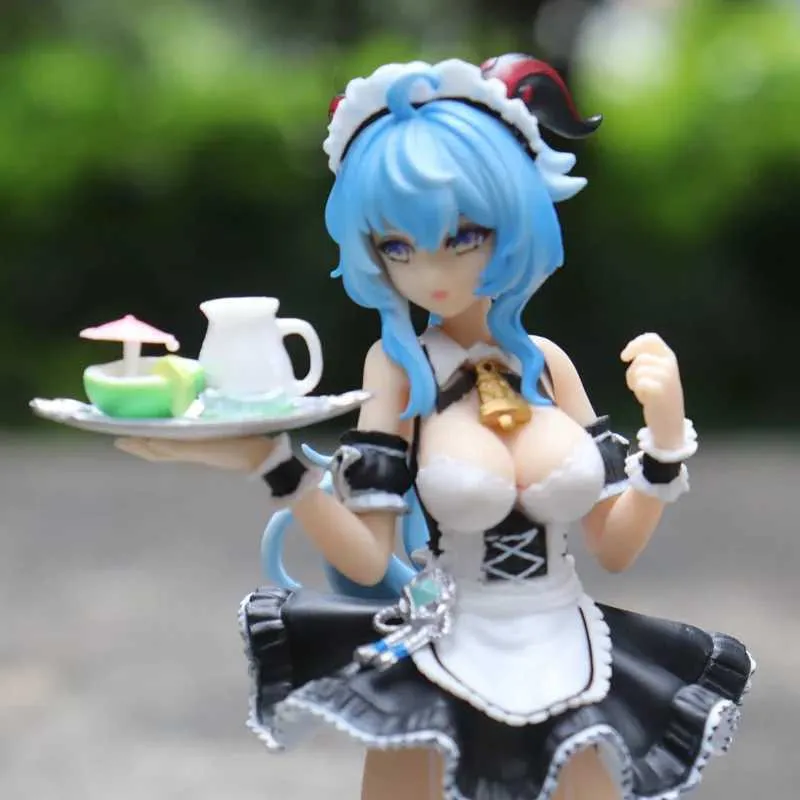 ENFILY Genshin Impact Figuras De Ganyu 23 Cm/9 Pulgadas Ganyu Genshin Impact Estatua Decoracion Figuras Coleccionables Para Fans Del Anime