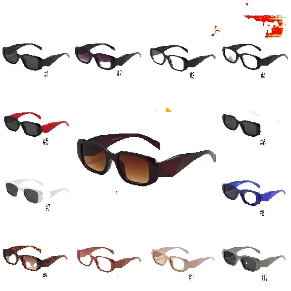 Occhiali da sole firmati unisex Tonalità Occhiali da sole moda per donna Uomo Occhiali Vari opzionali Triangolari Firma Gafas Para El Sol De Mujer 12 stili