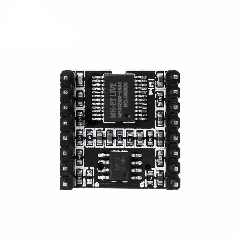 2024 TF CARD U DISK MINI MP3 DFPLAYER MODULE ، لوحة وحدة الصوت الصوتي ، Decode MP3 ، WAV ، WMA ، من أجل Arduino Dfplay Wholesale PlayerDfplayer صوت الصوت