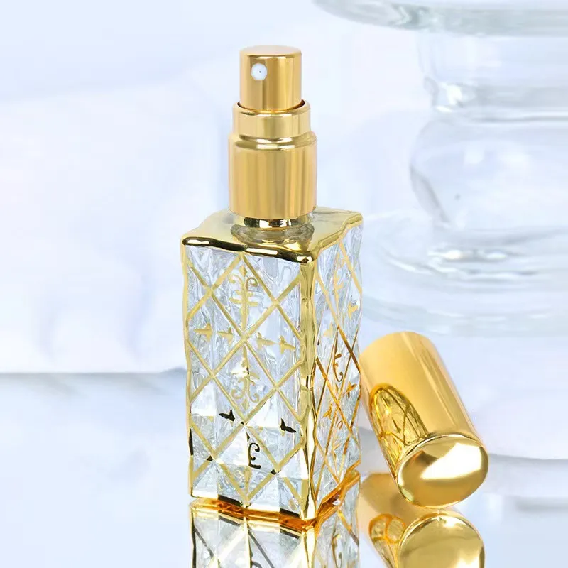 Refillable Perfume Bottles: 12ml Glass Atomizer Spray For Travel