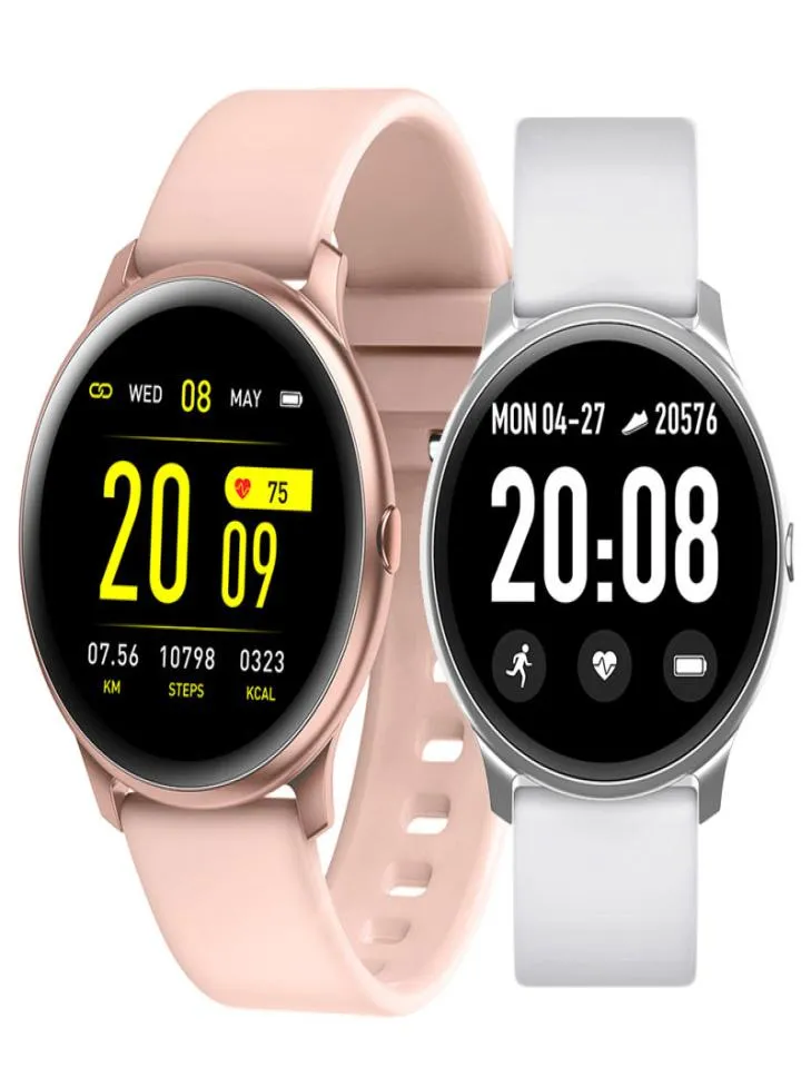 KW19 Smart Watch Women Monitor Monitor IP67 Waterproof Men Men Sport Wristwatch Fitness Tracker Smartwatch zegarki na Android iOS 5400837