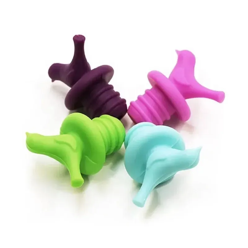 2024 Creative Silicone Bière Vin Bouchon De Liège Bouchon Bouchon De Bouteille Couvercle Assaisonnement Bouchon De Bouteille Barware Bar Cuisine Outils accessoires