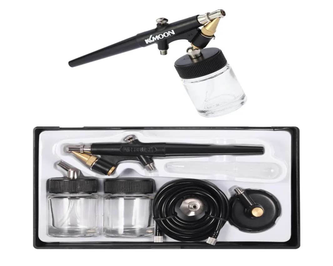 Spray Gun Airbrush for Nail Art Tattoo Makeup Cake Painting Manicure Single Action Air Brush Tool 08mm7932437