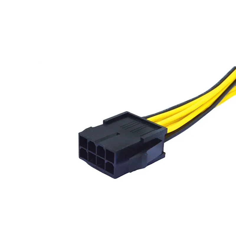 20CM PC-voeding CPU Molex 8-pins naar I-e 8 6+2-pins Pci Express grafische kaartconnectoren Interne kabel Stroomsplitters