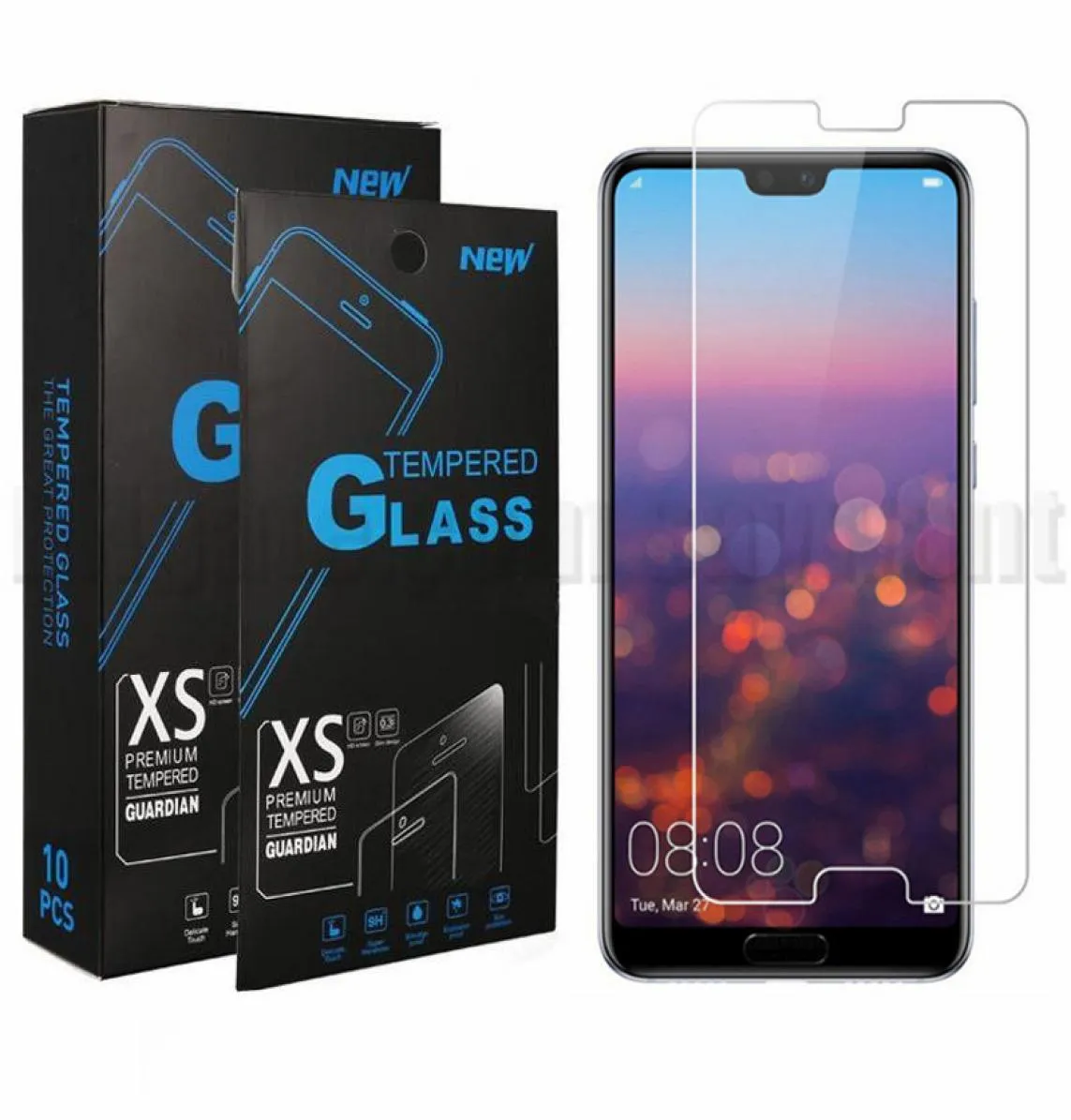 Voor Huawei P30 Mate 30 P20 LiteTempered Glas Screen Protector Y9 Prime 2019 Bescherm Film Voor Samsung A10 A20 A50 a70 M10 M206084424