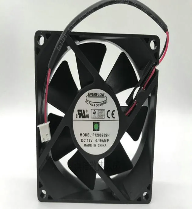 Freight Original Everflow Fan 8025 12V 019A F128025SH COOLING FAN6594789