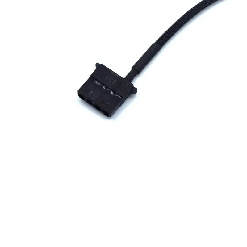 30 cm 4Pin -fläkt till USB -adapterkablar 4Pin Dator PC FAN Power Cable Connector Adapter PVC Connect Black