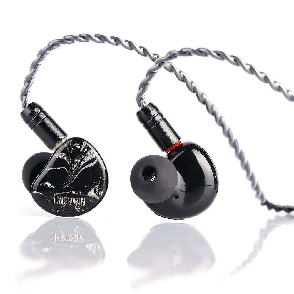 Наушники Tripowin Cencibel Highresolution Dynamic Driver IEM Съемный кабель106DB SPL/MW в наушниках уха 0,78 2PIN HARPHON