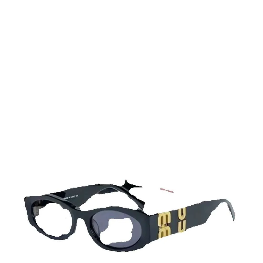 Mui güneş gözlüğü moda gözlükleri oval çerçeve tasarımcısı güneş gözlüğü kadınları anti-radyasyon UV400 polarize lensler orijinal ile retro gözlükler