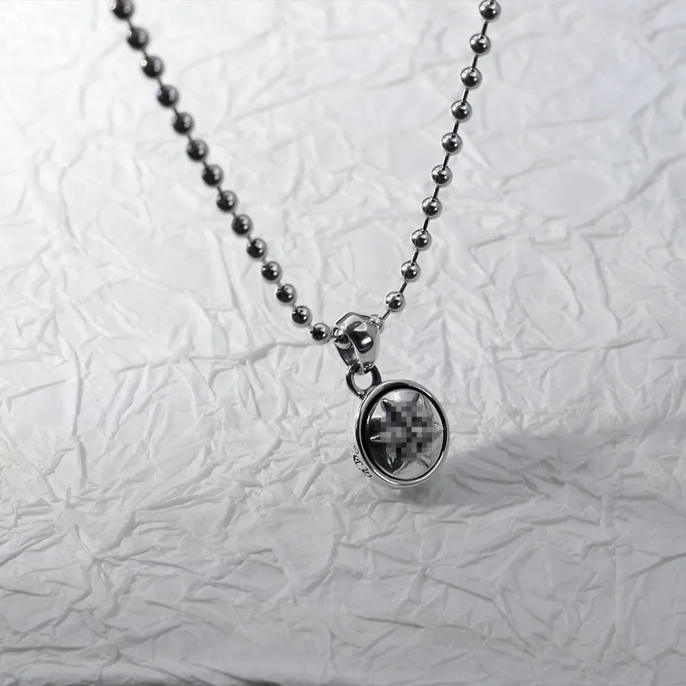 Дизайнерские ожерелья-подвески унисекс, винтажное ожерелье с кулоном в стиле панк-гексаграммы, подарок для мужских и женских пар