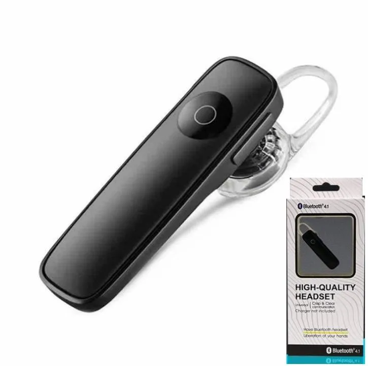 M165 Ultralight Wireless Bluetooth 41 headset Kompatibelt med iPhone Android och andra ledande smartphones med Retail Box2960216