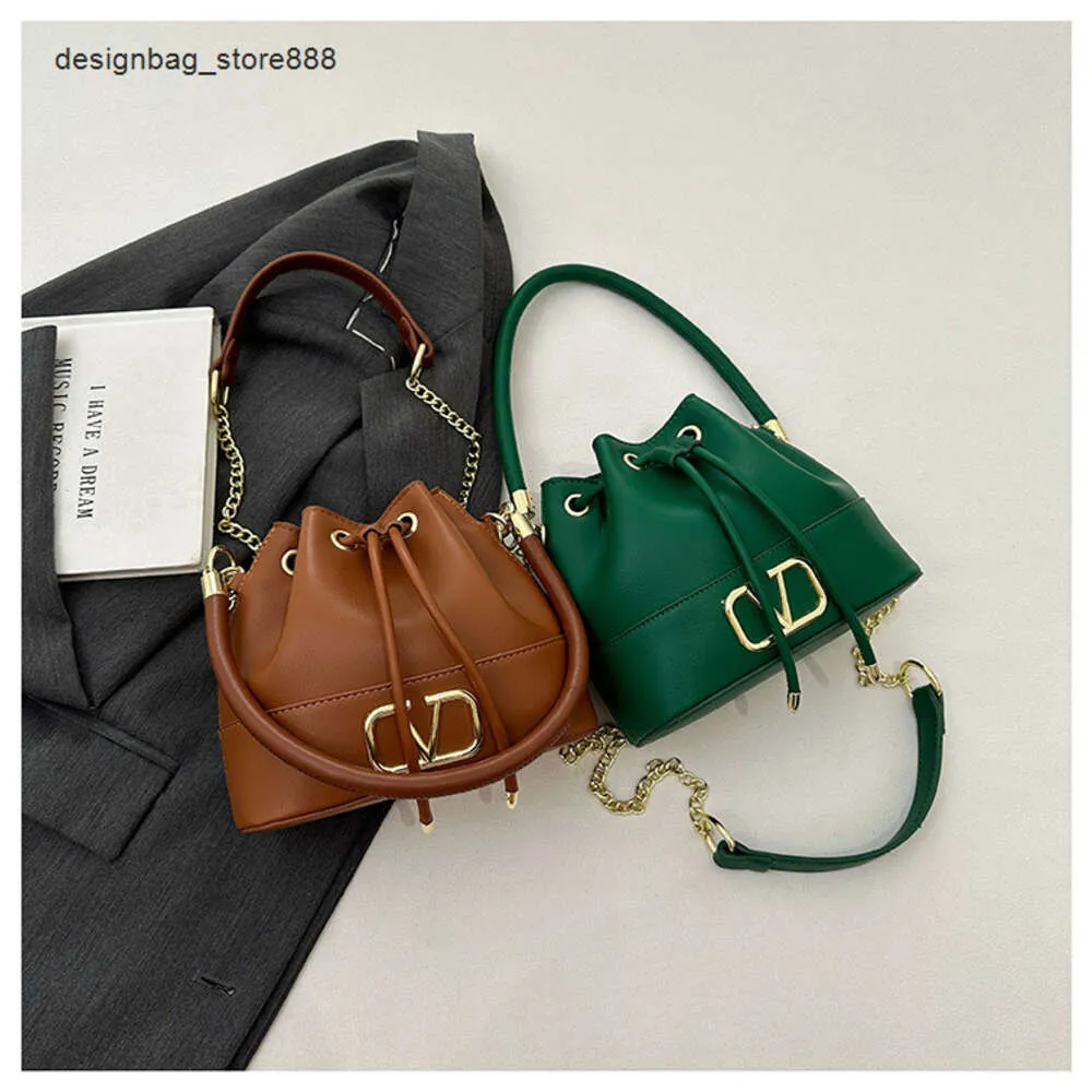 Diagonal Bag Designer Brand Bucket Bag Fashion Versatile Single Shoulder Handheld Crossbody Womens