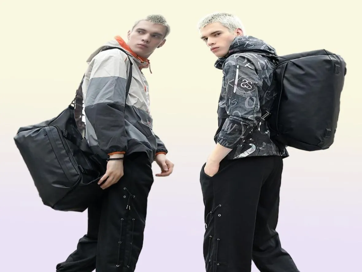 Duffel Bags Tangcoo Designed Travel Unisex Big Handbag Waterproof Men Duffle Shoulder Bag Women Carry On Luggage Black7302404